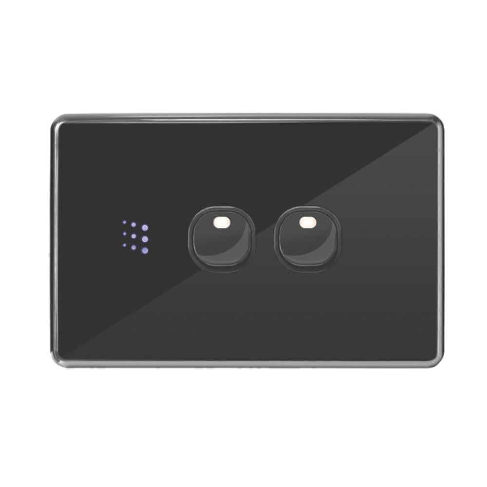 Zimi POWERMESH - Smart Double Multi Purpose Switch (Horizontal)-Zimi-Ozlighting.com.au