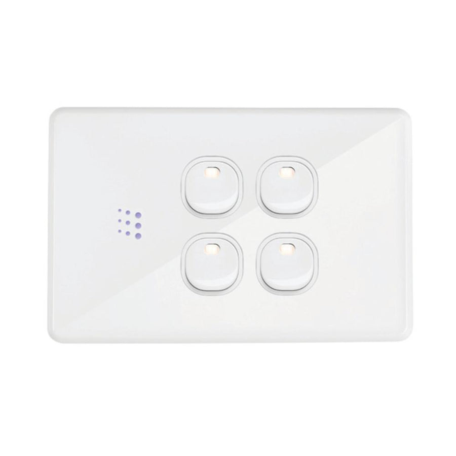 Zimi POWERMESH - Smart Quad Multi Purpose Switch (Horizontal)-Zimi-Ozlighting.com.au