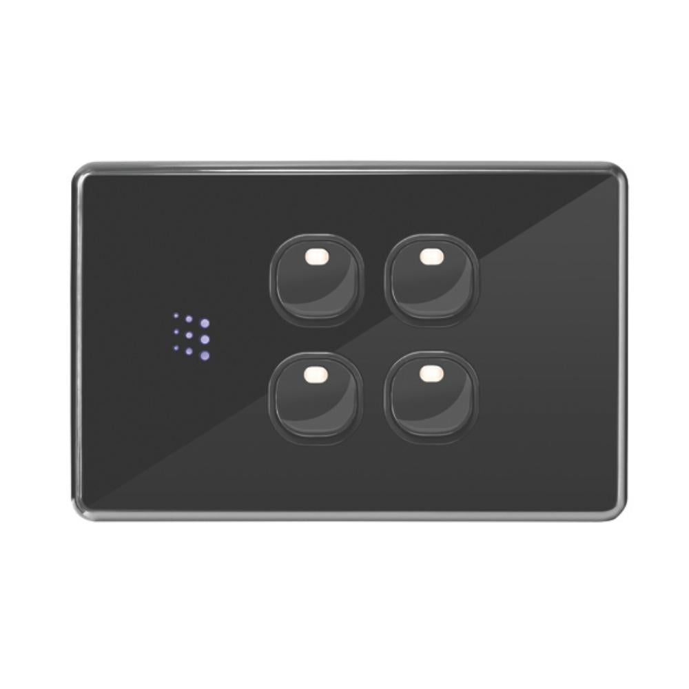 Zimi POWERMESH Smart Switch - Quad Multi Purpose, (Horizontal)-Zimi-Ozlighting.com.au