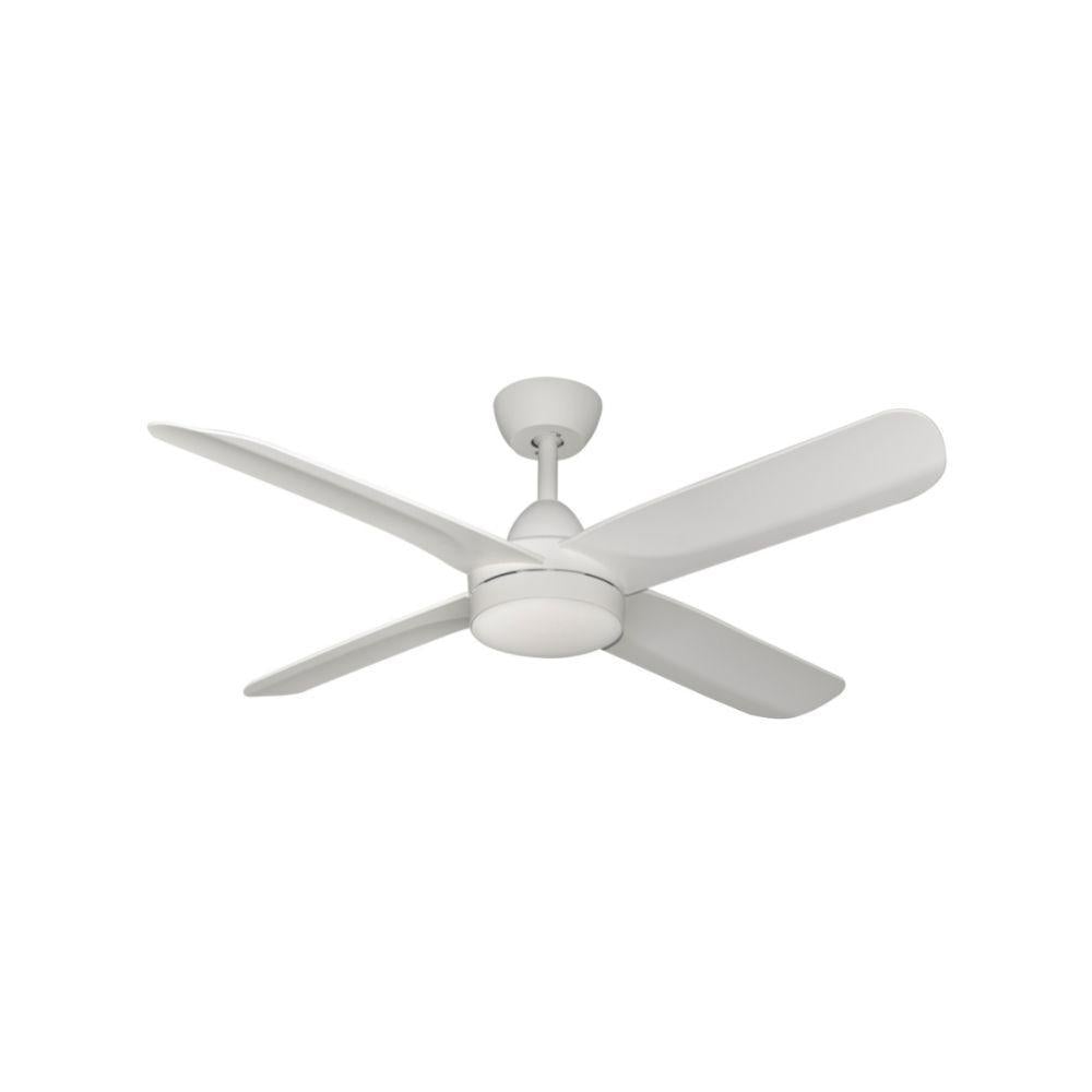 Airborne ACTIV-52-LIGHT - 4 Blade 1320mm 52" Hybrid DC Ceiling Fan With Tricolour LED Light-Airborne-Ozlighting.com.au