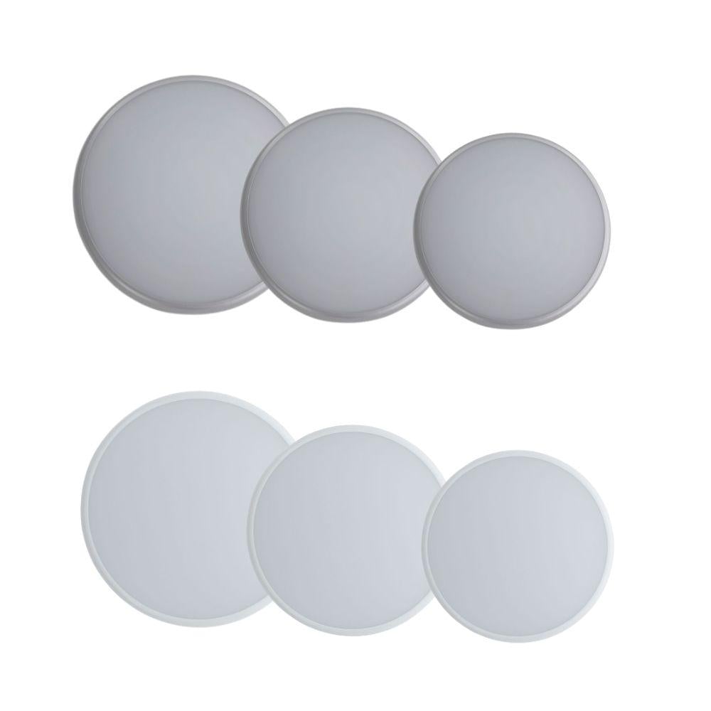 Atom AT3014 - 12W/18W/25W LED Dimmable Round Low Profile IP54-Atom Lighting-Ozlighting.com.au