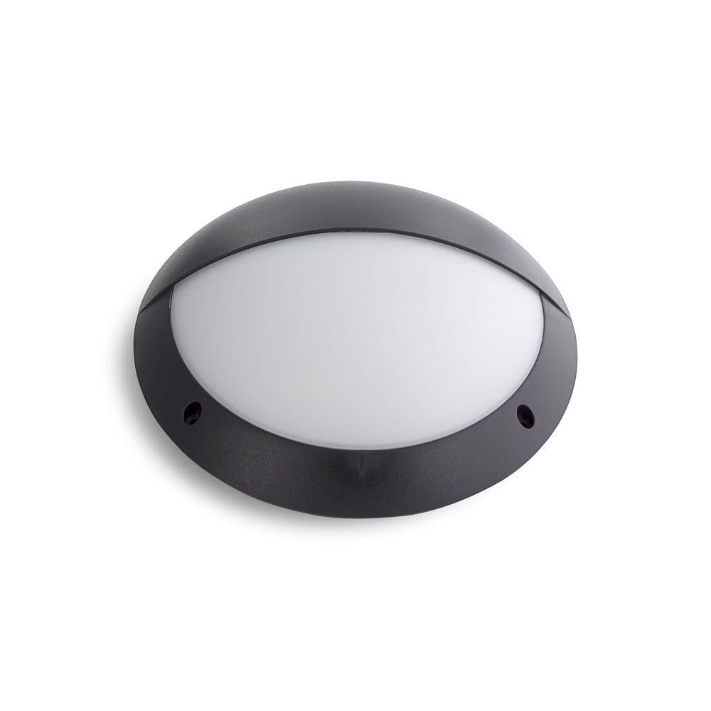 Atom AT3016 LED Bunker Ceiling/Wall Light - 12W, 4000K, IP65, Round, Oval-Atom Lighting-Ozlighting.com.au
