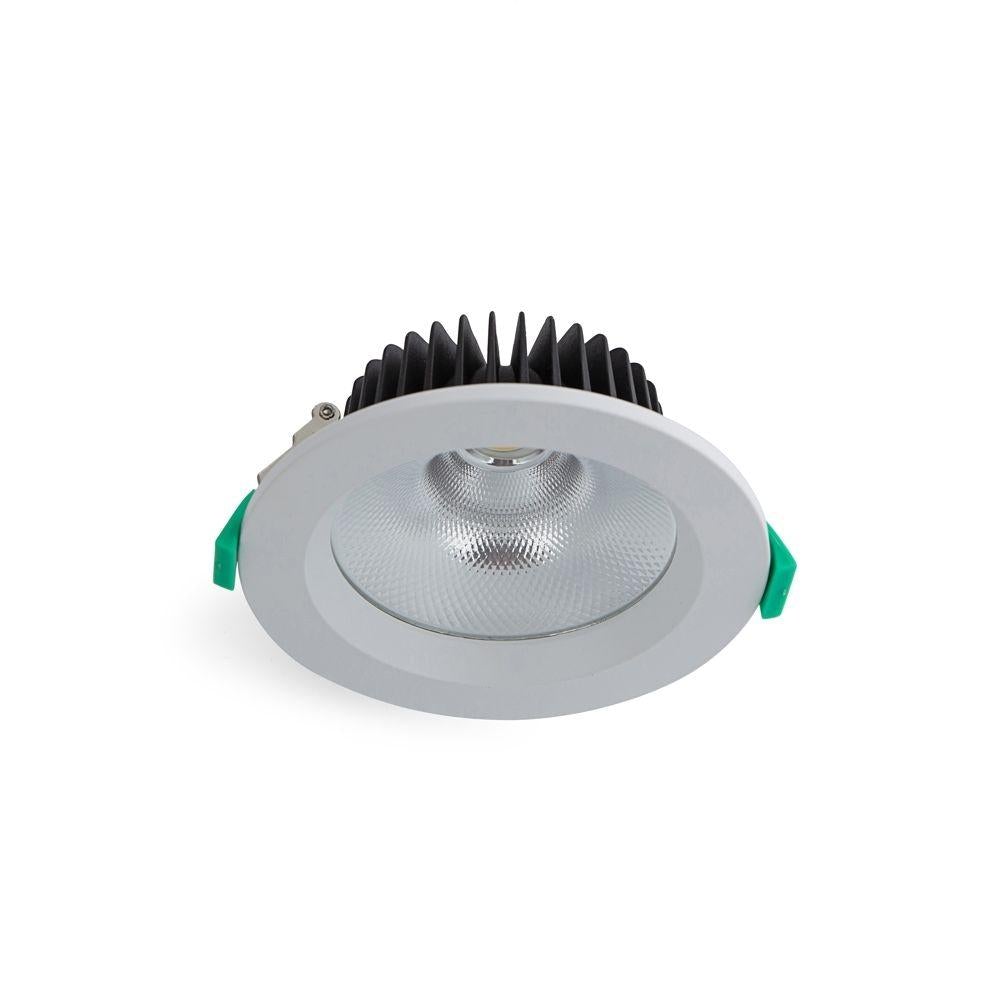 Atom AT9087 LED Downlight - 15W, Tri-Colour, Dimmable, IP40, Round, Deep Face-Atom Lighting-Ozlighting.com.au