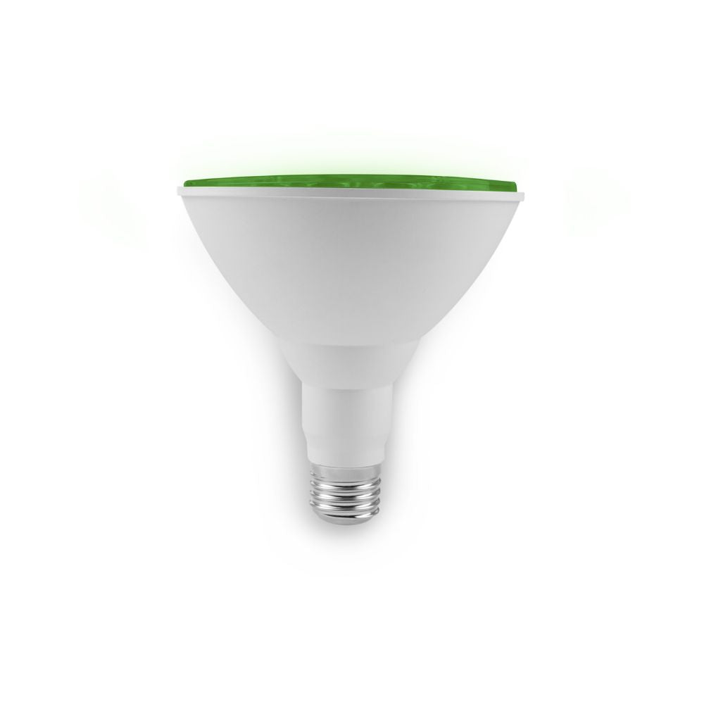 Atom AT9425 LED PAR38 Reflector Globe - 15W, E27, Coloured, IP65-Atom Lighting-Ozlighting.com.au