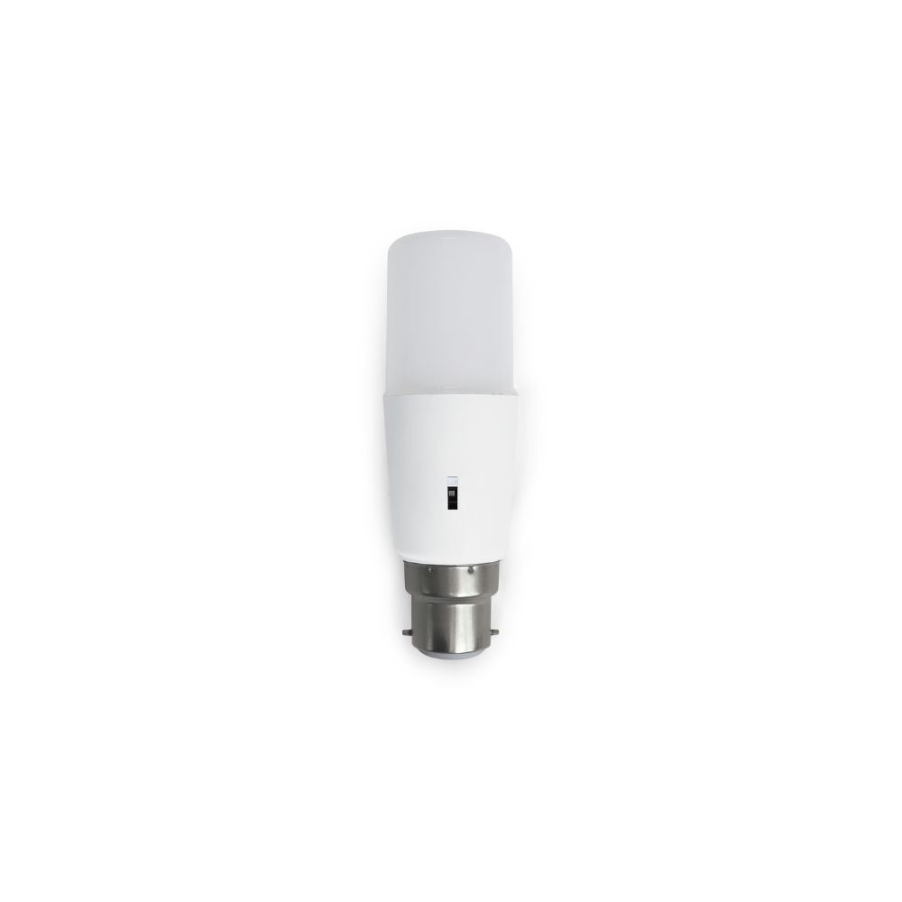 Atom AT9464 - 9W LED Tri-Colour Dimmable Tubular T40 Stick Frosted Globe - B22/E27-Atom Lighting-Ozlighting.com.au