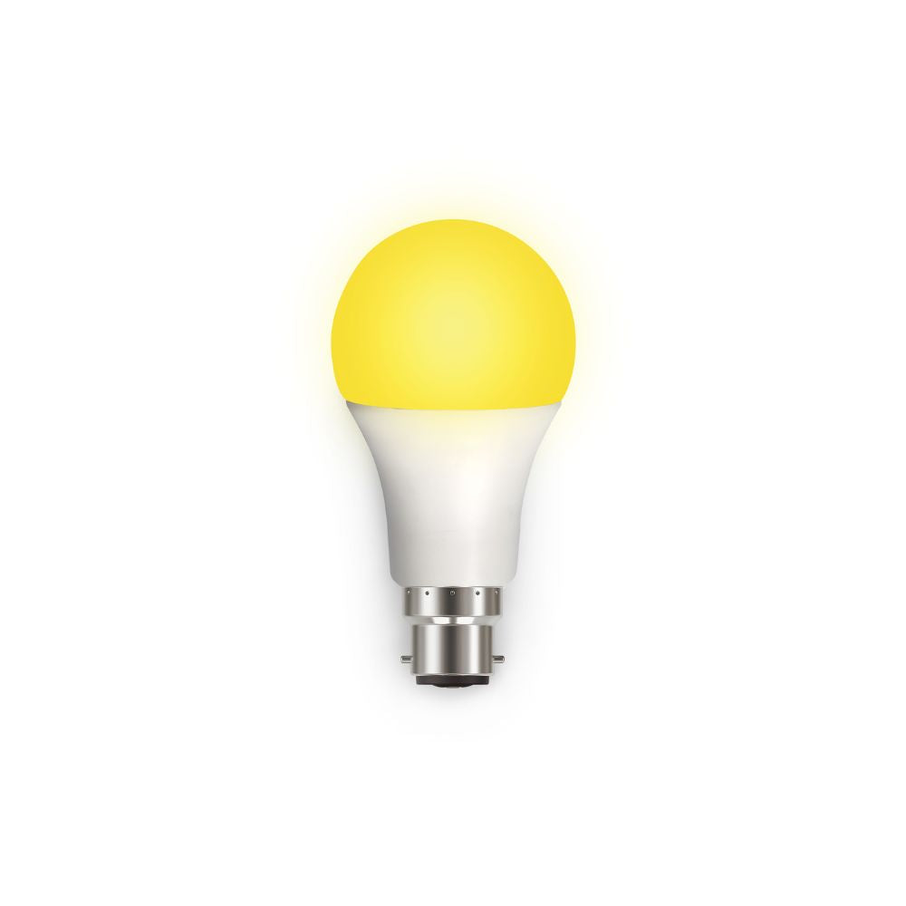 Atom AT9479 LED Globe - 12W, B22/E27, A60, Yellow-Atom Lighting-Ozlighting.com.au