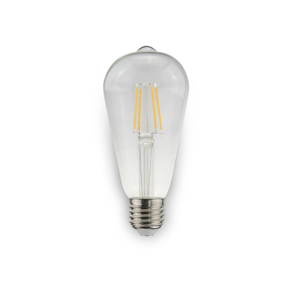 Atom AT9480 - 5W LED Dimmable Pear ST64 Shape Filament Globe 2700K - E27/B22-Atom Lighting-Ozlighting.com.au