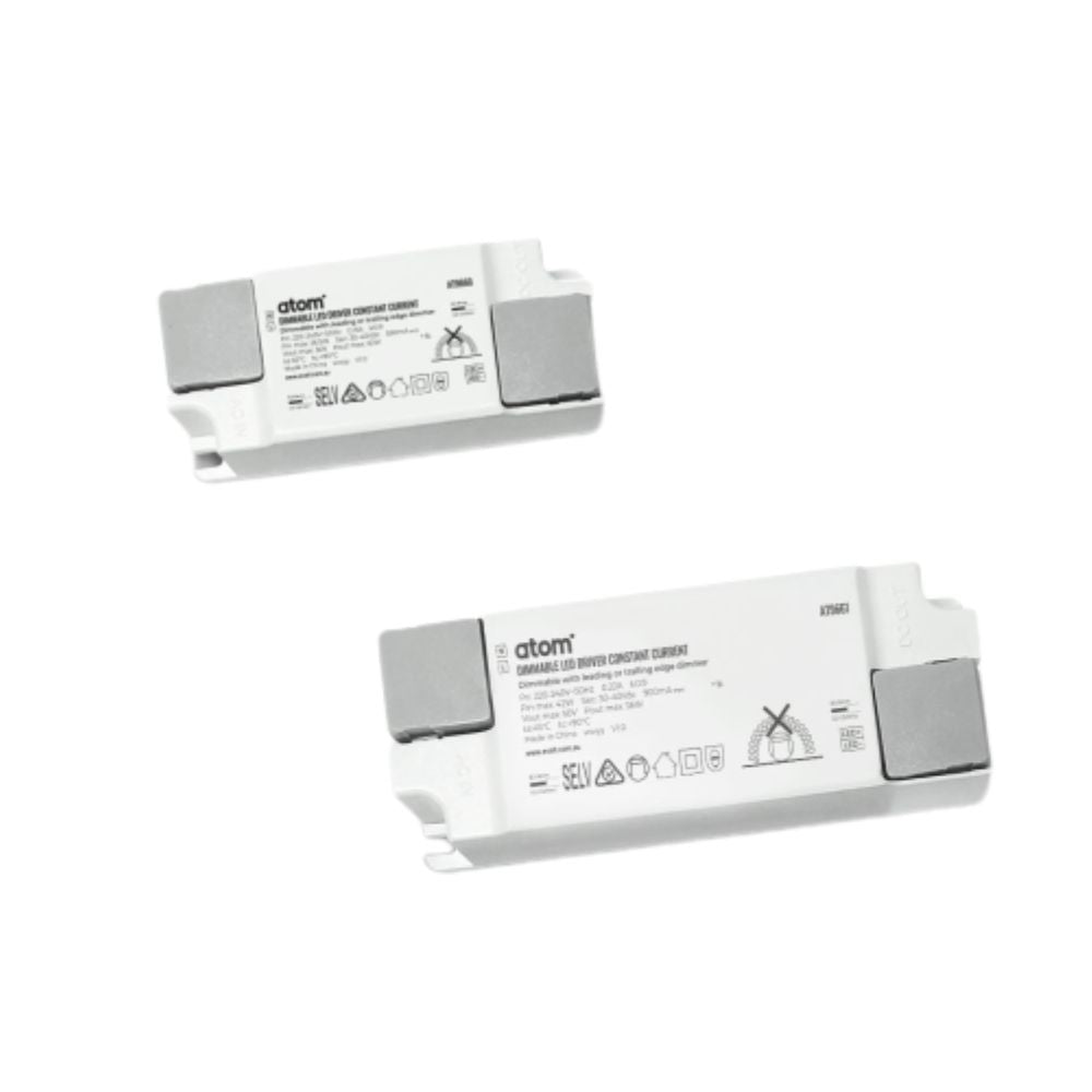 Atom AT9660/1 LED Driver - 20W 550mA / 36W 900mA LED Constant Current Dimmable IP20-Atom Lighting-Ozlighting.com.au