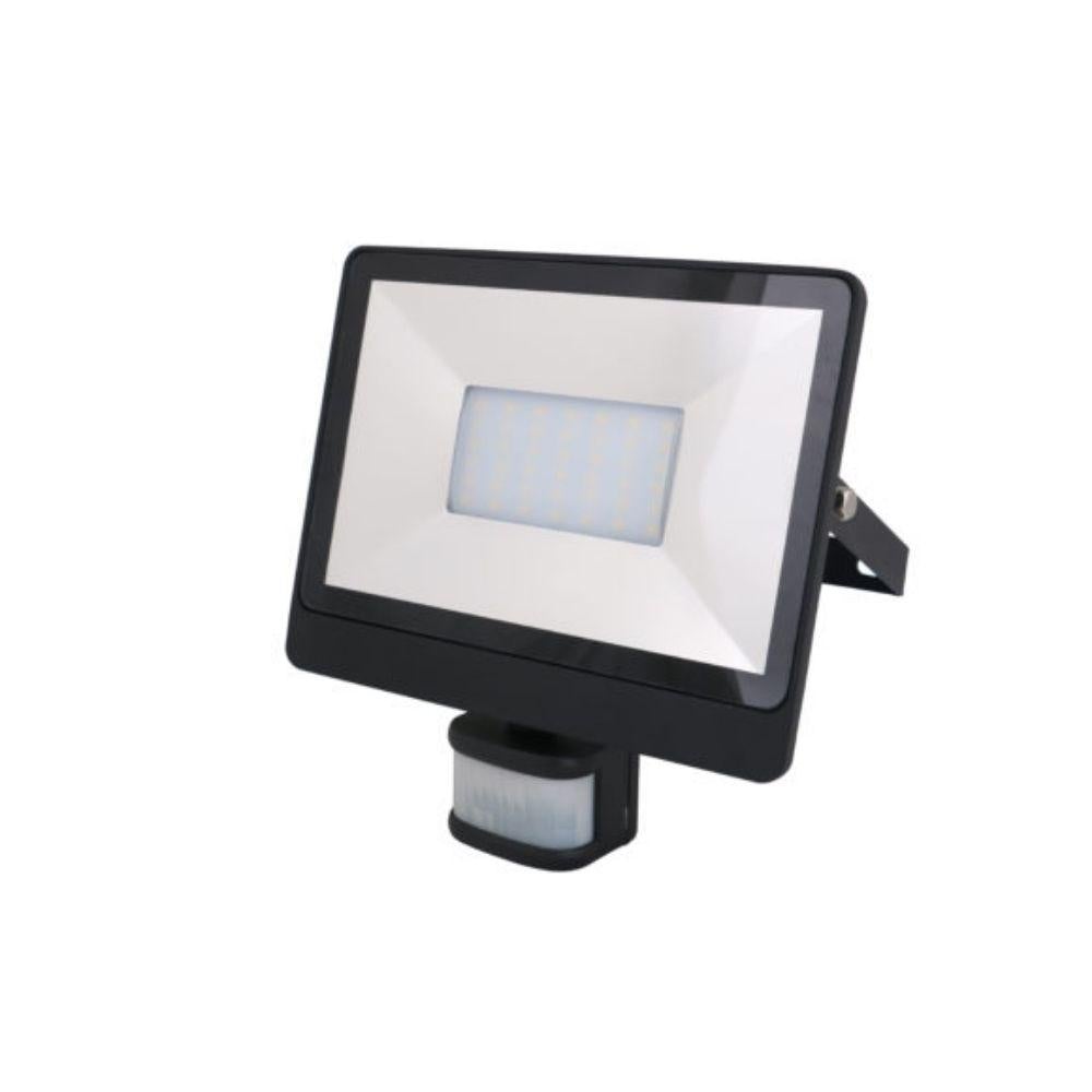 Atom AT9819 LED Floodlight - 10W/20W/30W/50W, 5000K, IP44, with Sensor-Atom Lighting-Ozlighting.com.au