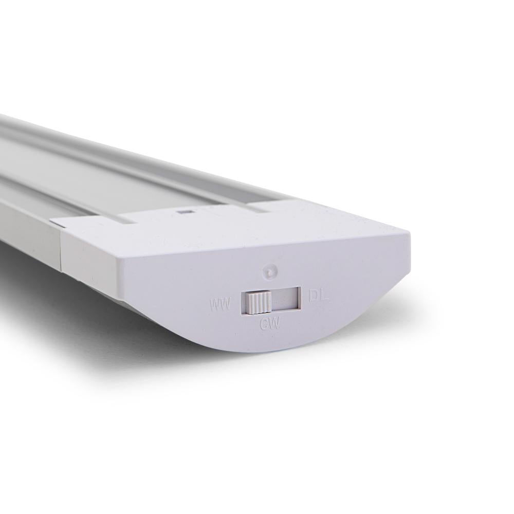 Atom RESI LED Batten Light - 18W, Tri-Colour, 600mm-Atom Lighting-Ozlighting.com.au
