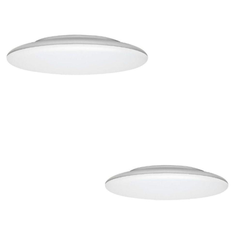 Brilliant ALLORA LED Ceiling Light - 12W/25W Dimmable 250mm/400mm Round Oyster, IP44, 4200K-Brilliant Lighting-Ozlighting.com.au