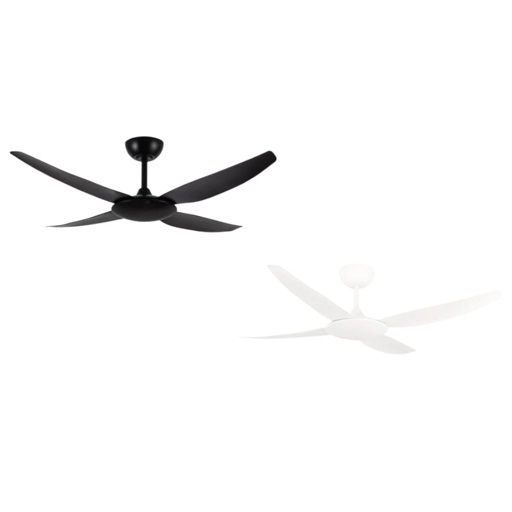 Brilliant AMARI SMART DC Ceiling Fan - 52" 1320mm, Black-Brilliant Lighting-Ozlighting.com.au