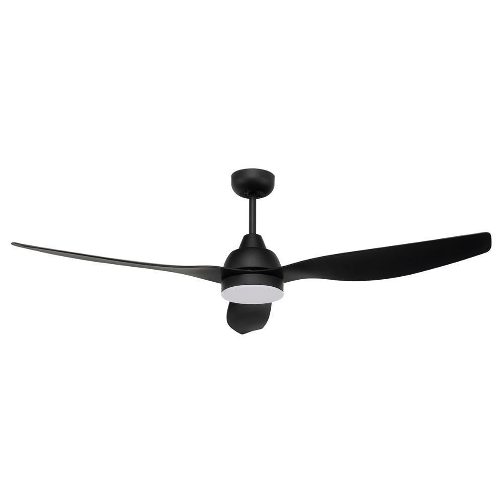 Brilliant BAHAMA-SMART DC Ceiling Fan - 3 Blade 1320mm 52" ABS, LED Light and Smart App Control-Brilliant Lighting-Ozlighting.com.au