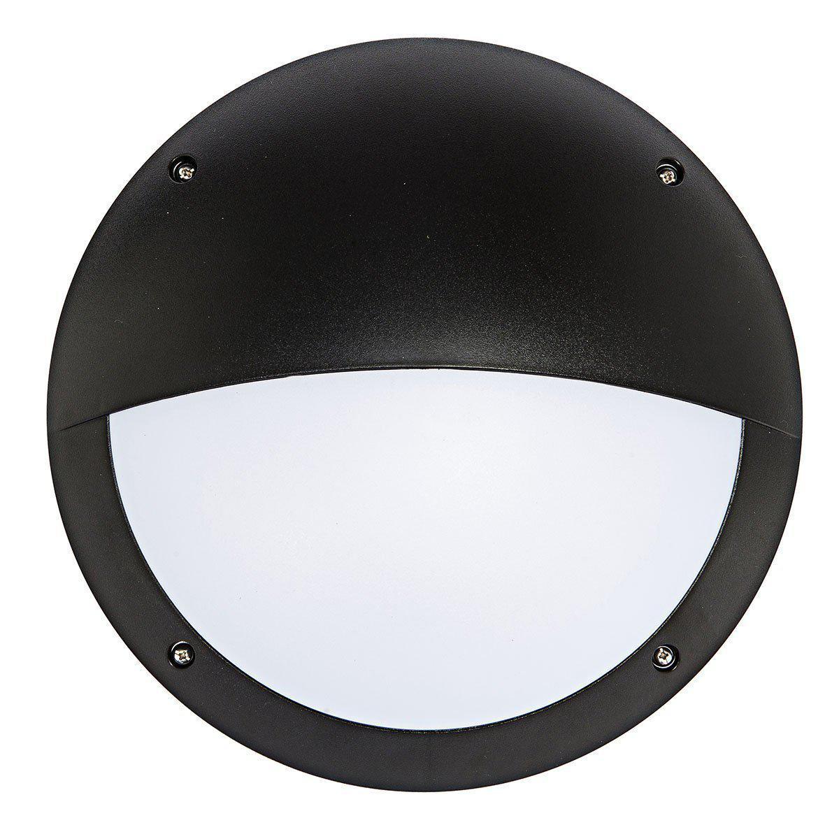 Brilliant HARDY Outdoor LED Eyelid Round Vandal Proof Bunker - 12W, IP66-Brilliant Lighting-Ozlighting.com.au