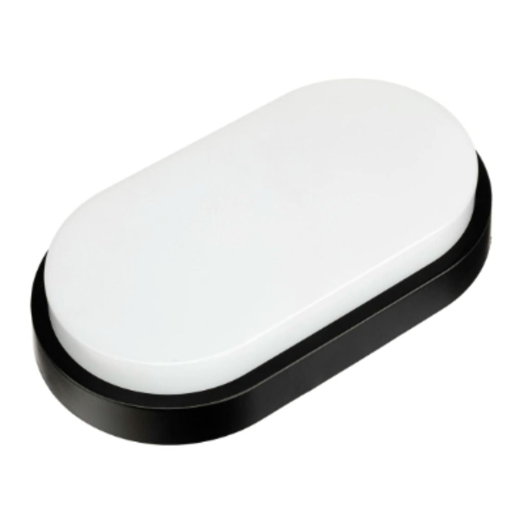 Brilliant JENKINS LED Oval Outdoor Bunker Light - 10W, IP54, 4200K-Brilliant Lighting-Ozlighting.com.au