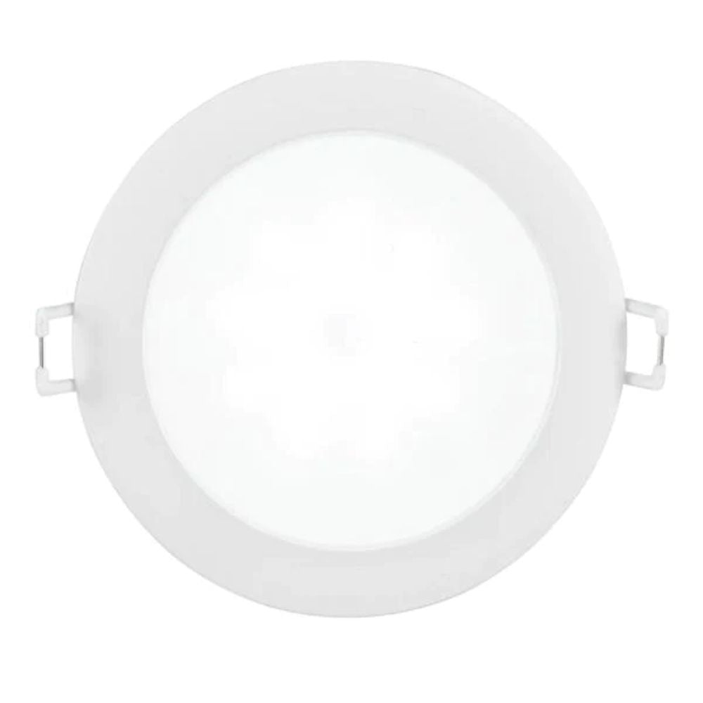 Brilliant MONOLED LED Downlight - 8W Dimmable Flat Face PC, IP44, 3000K-Brilliant Lighting-Ozlighting.com.au