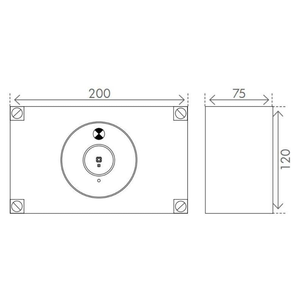 Brilliant PATHFINDER - 6W Emergency Downlight IP65 -Brilliant Lighting-Ozlighting.com.au