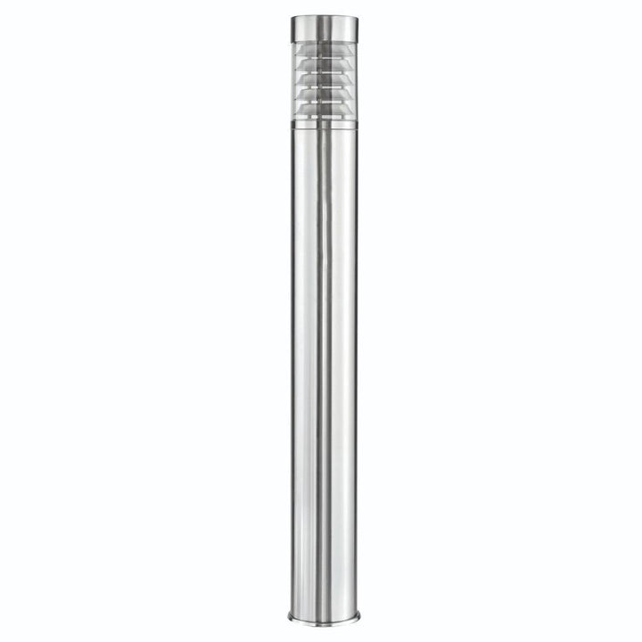 Brilliant PORTICO - Louvred 900mm Stainless Steel Bollard IP44-Brilliant Lighting-Ozlighting.com.au