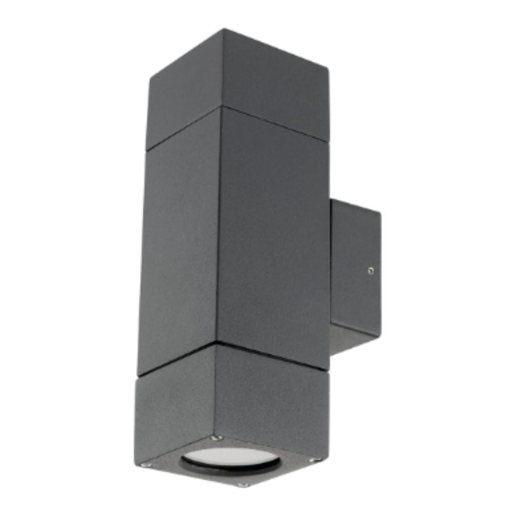 Brilliant PRAIRIE Up/Down Outdoor Wall Light - 2 x 11W, IP54-Brilliant Lighting-Ozlighting.com.au