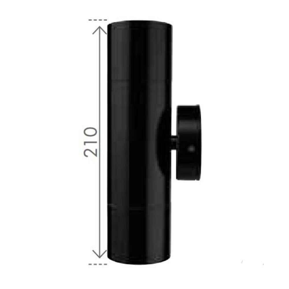 Brilliant SEAFORD-2WB Up/Down Outdoor LED Wall Light - 2X4W GU10, IP65-Brilliant Lighting-Ozlighting.com.au