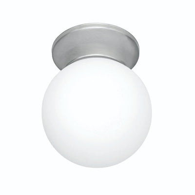Brilliant SPHERE - DIY 6" Batten Fix Holder Cover Opal Glass Ceiling Light Shade Only-Brilliant Lighting-Ozlighting.com.au