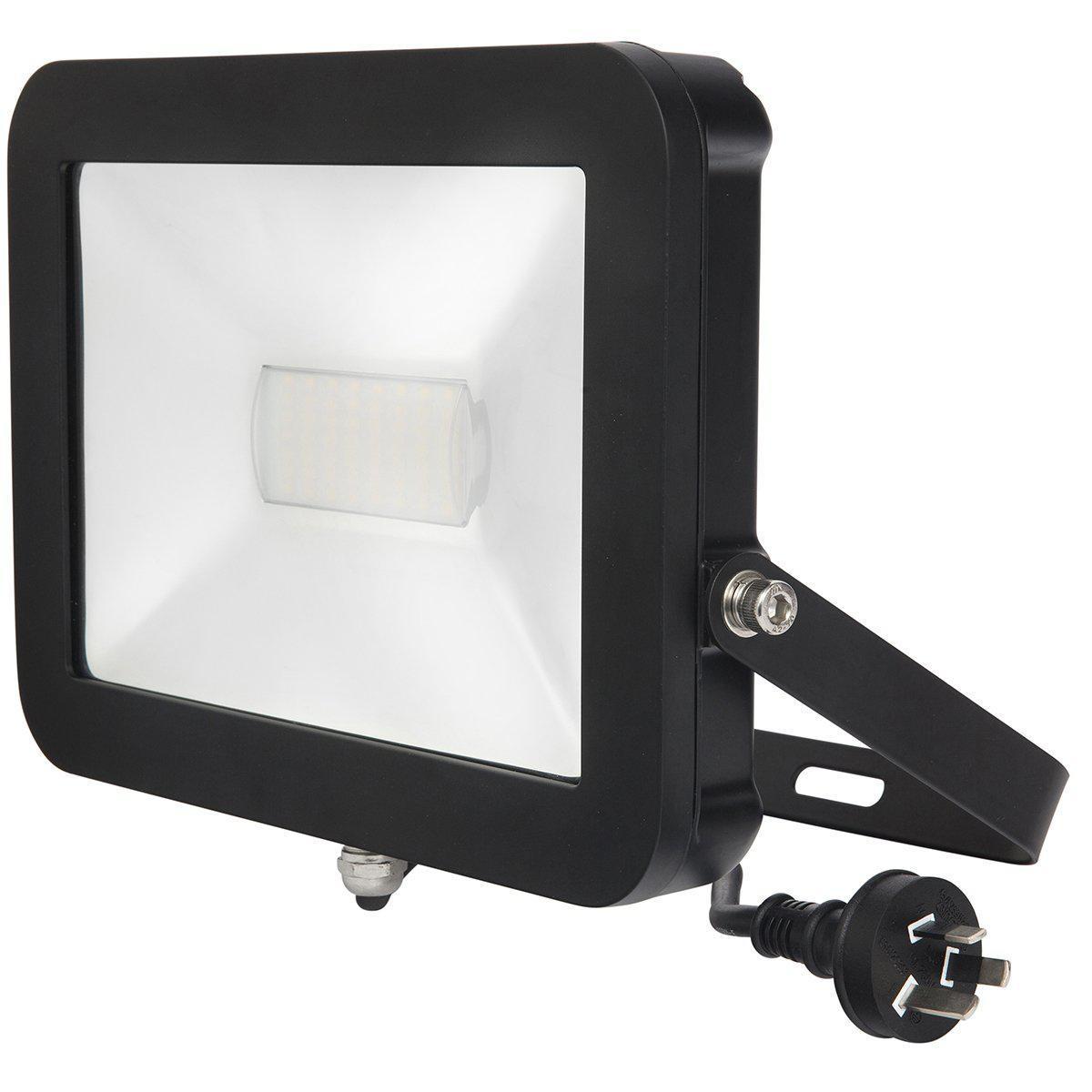 Brilliant STEALTH LED Outdoor Floodlight - 20W/50W Slimline DIY, IP65, 4200K-Brilliant Lighting-Ozlighting.com.au