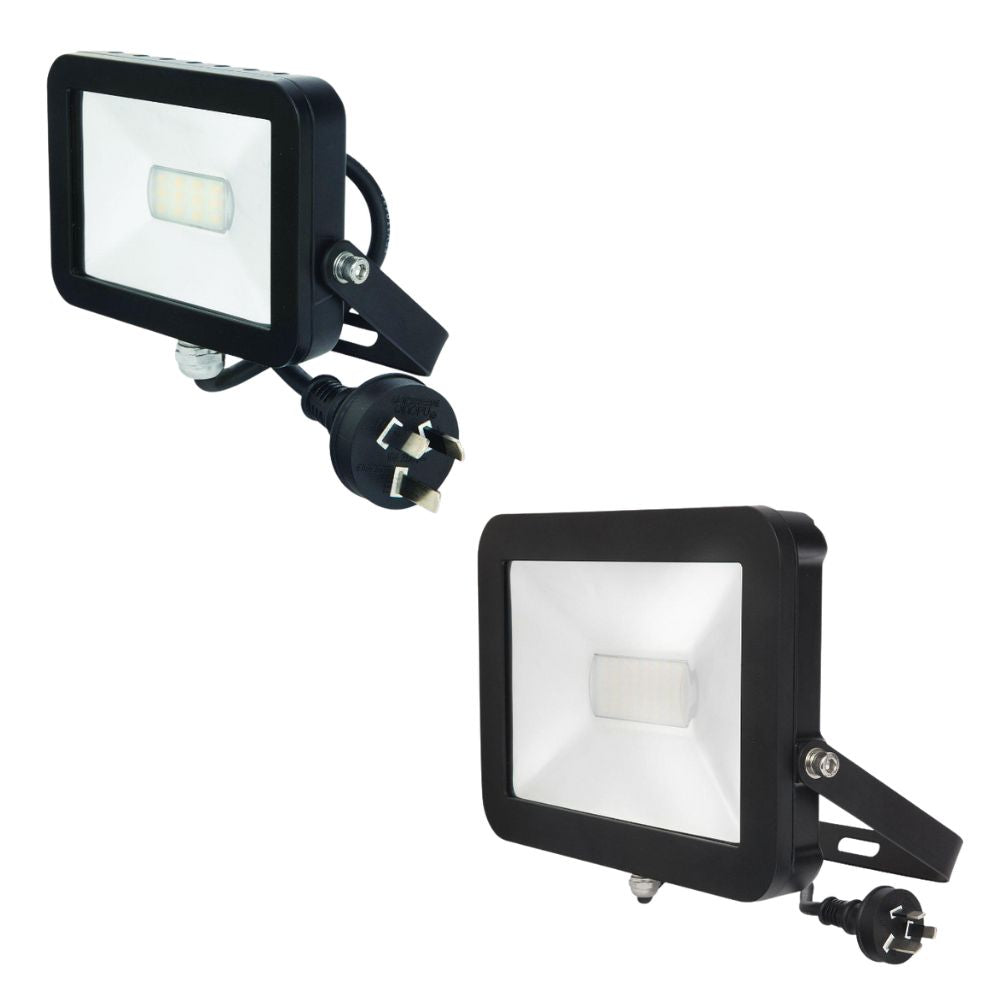 Brilliant STEALTH LED Outdoor Floodlight - 20W/50W Slimline DIY, IP65, 4200K-Brilliant Lighting-Ozlighting.com.au