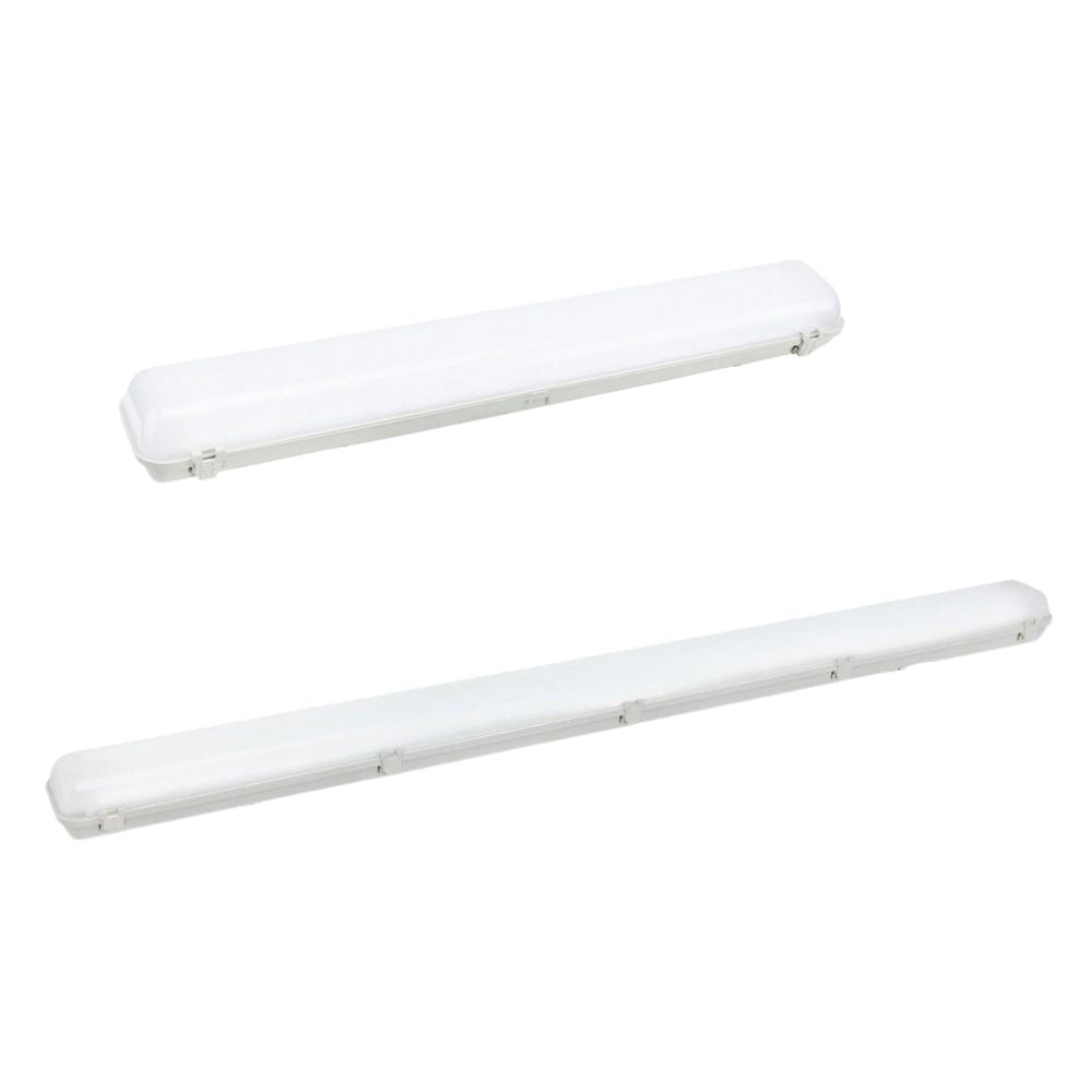 Brilliant STELLAR LED Batten - 20W/40W 600/1200mm, Weatherproof IP65, 4200K-Brilliant Lighting-Ozlighting.com.au