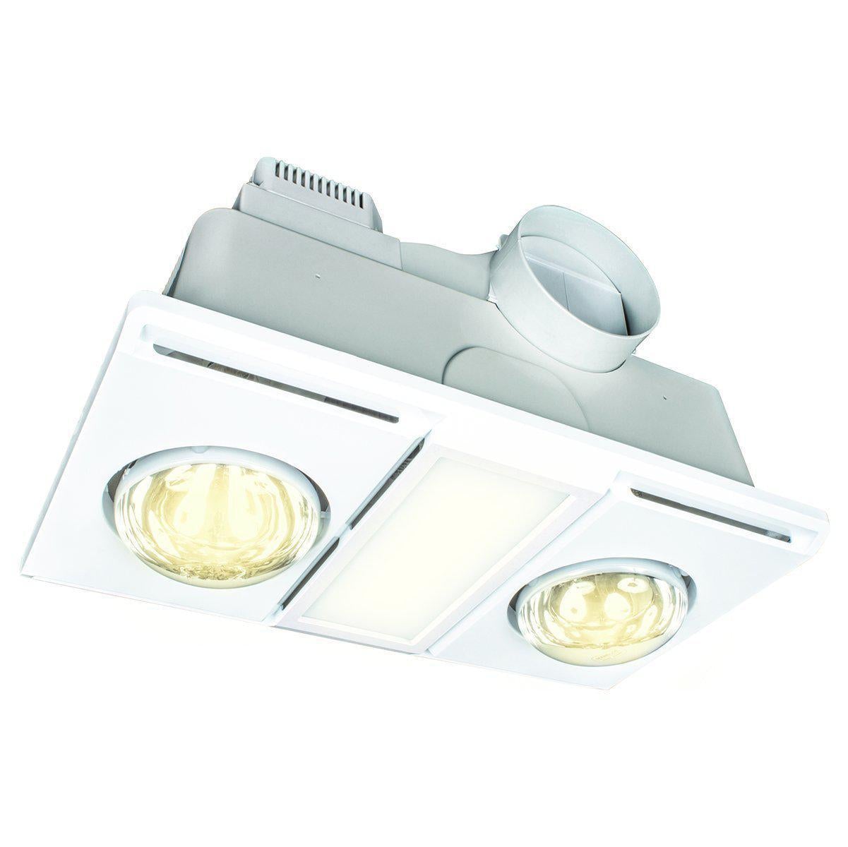 Brilliant SUPERNOVA-2 - 3-in-1 Bathroom Fan – Ozlighting
