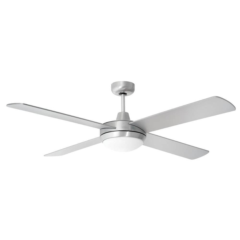 Brilliant TEMPEST - 4 Blade 1300mm Plywood AC Ceiling Fan with tricolour switchable LED Light-Brilliant Lighting-Ozlighting.com.au