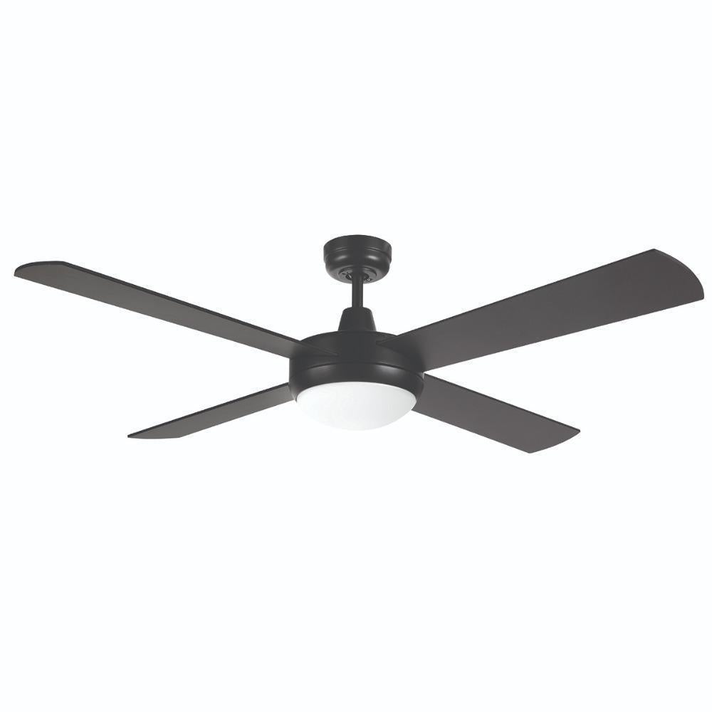 Brilliant TEMPEST AC Ceiling Fan - 4 Blade 1300mm Plywood, Tri-Colour switchable LED Light-Brilliant Lighting-Ozlighting.com.au