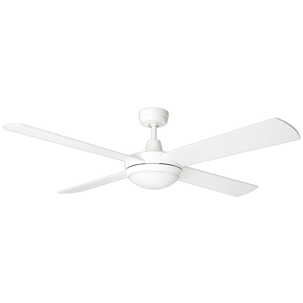 Brilliant TEMPEST-II AC Ceiling Fan - 4 Blade 1300mm Plywood, Light-Brilliant Lighting-Ozlighting.com.au