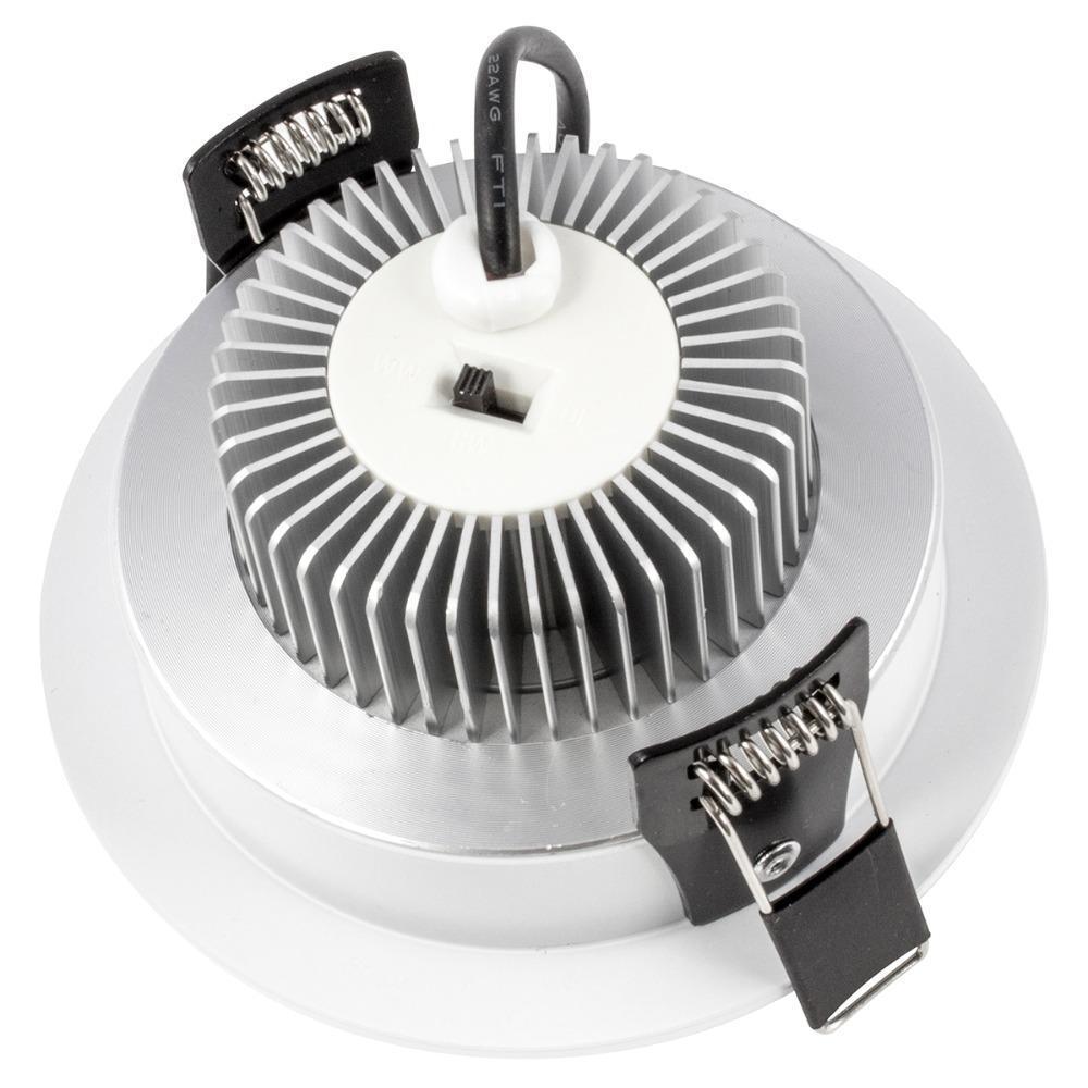 Brilliant UMBRA LED Downlight - 10W Tri-Colour Dimmable Round Flat Face, IP44-Brilliant Lighting-Ozlighting.com.au