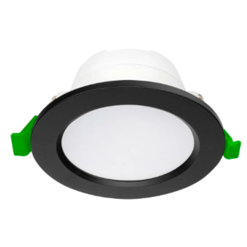 Brilliant UNI TRIO LED Downlight - 8W Tri-Colour Dimmable Flat Face, Interchangeable Colour Trims IP44-Brilliant Lighting-Ozlighting.com.au