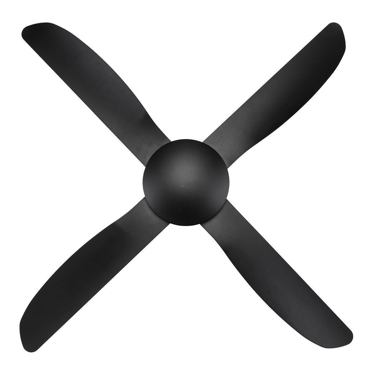 Brilliant VECTOR AC Ceiling Fan - 4 Blade 1300mm ABS-Brilliant Lighting-Ozlighting.com.au