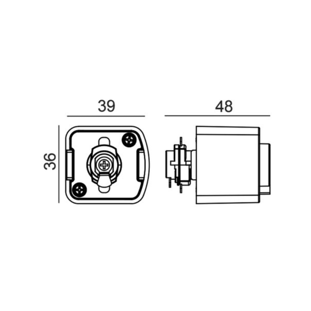 CLA - 3 Wire 1 Circuit Universal Track Pendant Light Adaptors-CLA Lighting-Ozlighting.com.au