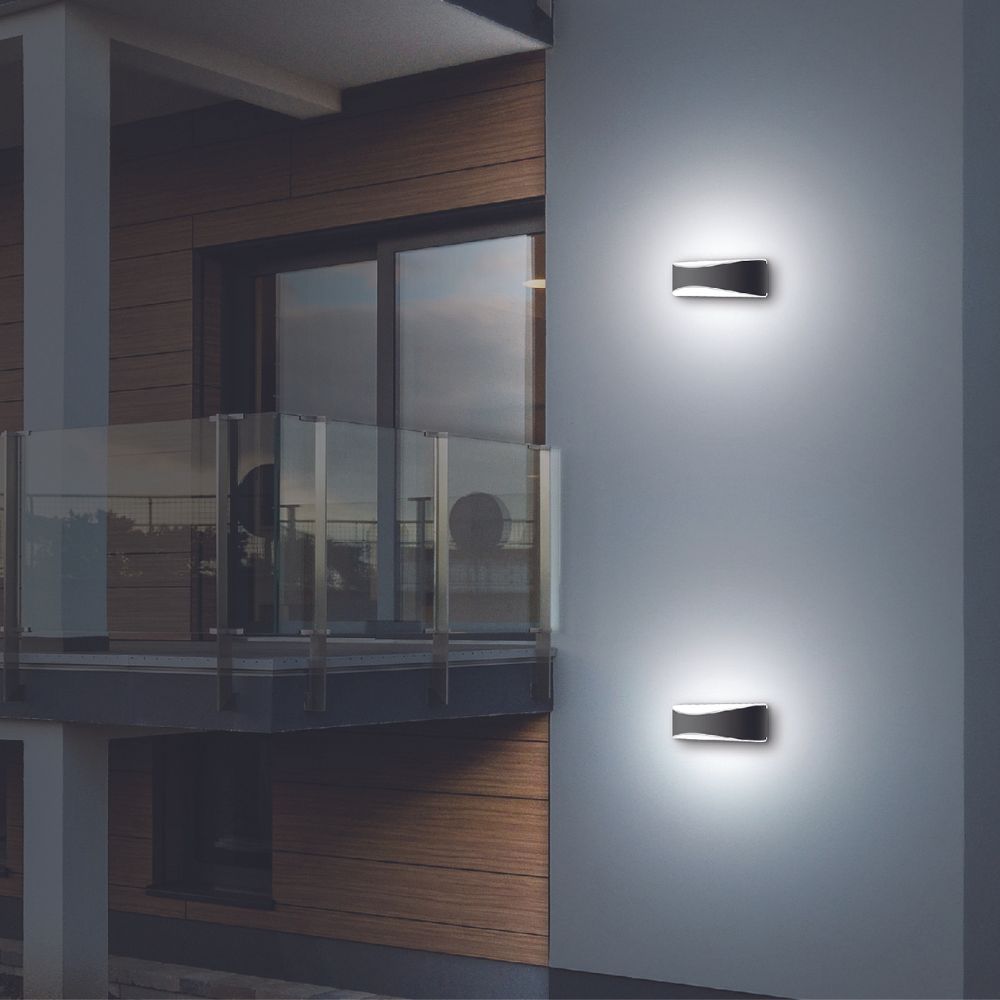 CLA APIS LED Up/Down Wall Light - 10W, 3000K, IP65-CLA Lighting-Ozlighting.com.au