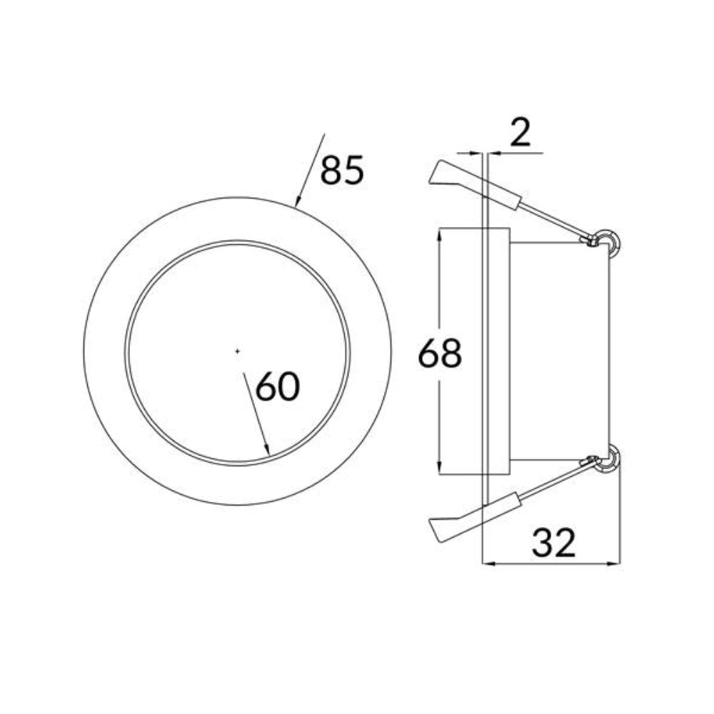 CLA ARC Downlight - Architectural Matt Finish Fittings-CLA Lighting-Ozlighting.com.au