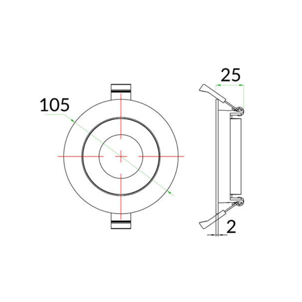 CLA ARC Downlight - Architectural Matt Finish Fittings-CLA Lighting-Ozlighting.com.au