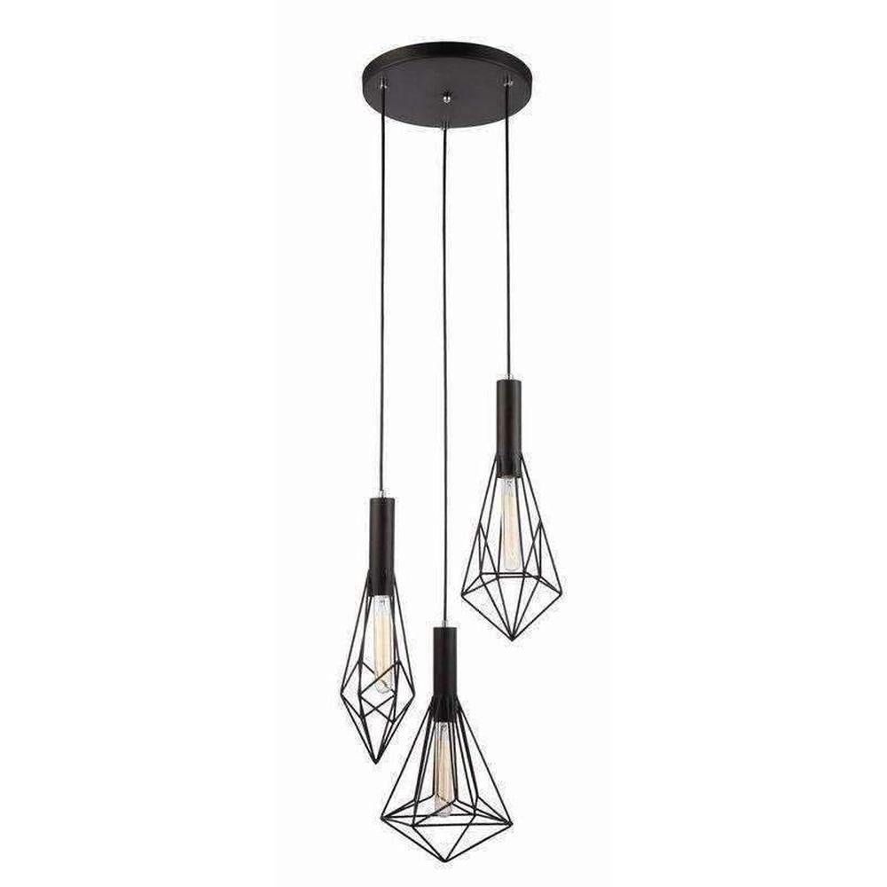 CLA BLACKBAND Pendant - 1/3 Light-CLA Lighting-Ozlighting.com.au