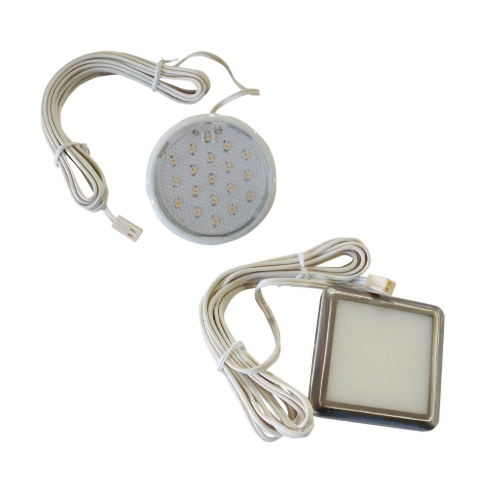 CLA CABINET LED Cabinet Light - 1.4W, 12V, Round, Square, Surface Mounted - DRIVER REQUIRED-CLA Lighting-Ozlighting.com.au