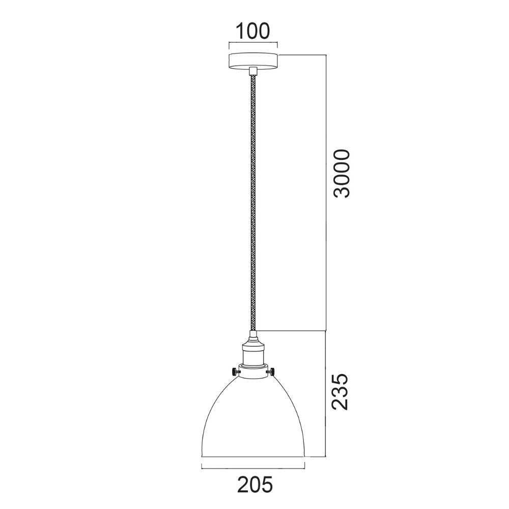 CLA CEREMA Pendant - 1 Light-CLA Lighting-Ozlighting.com.au
