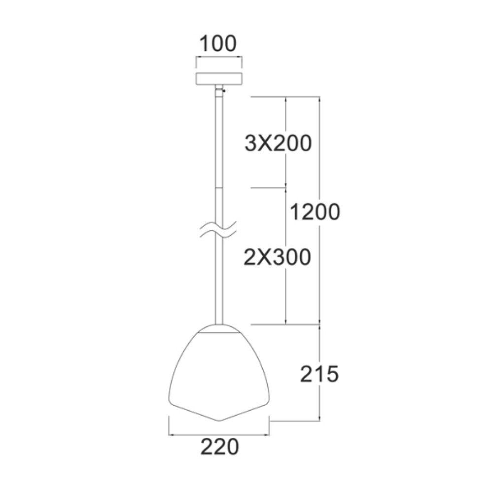 CLA CIOTOLA Pendant - 1 Light-CLA Lighting-Ozlighting.com.au