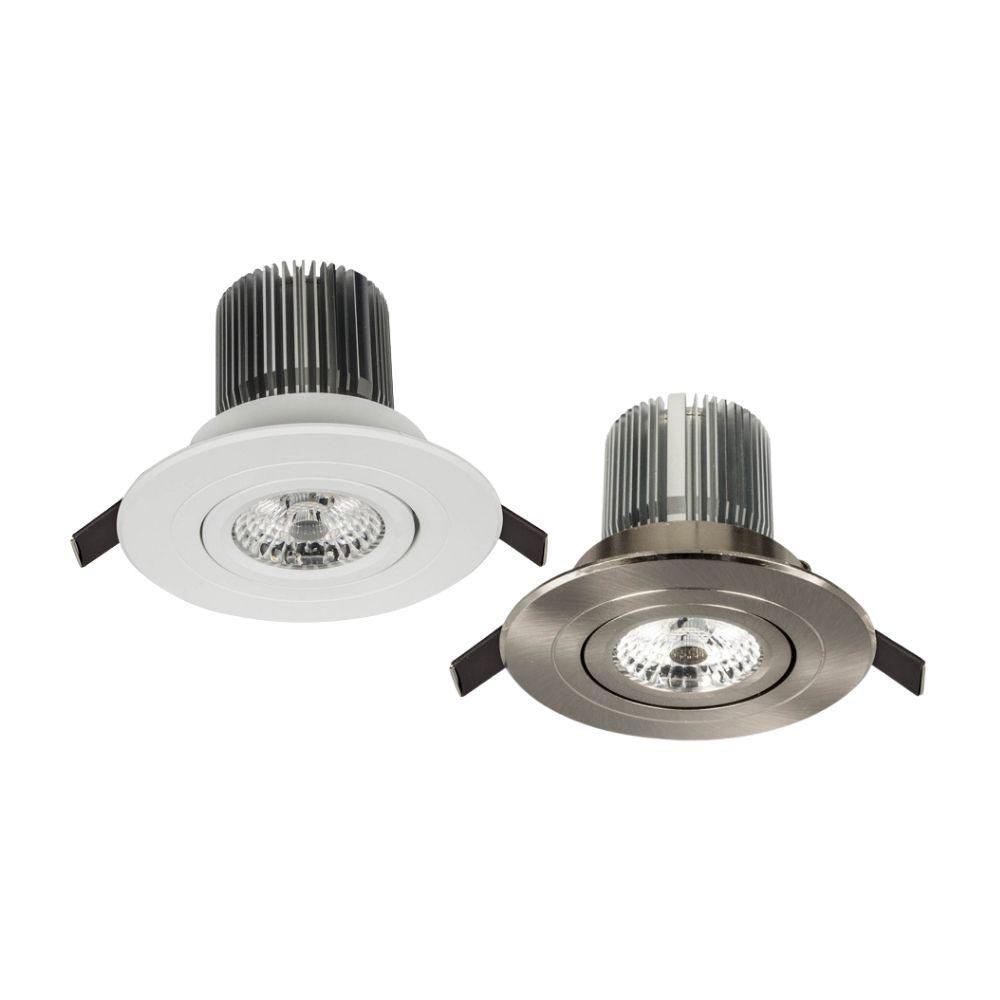 CLA COMET02/04 LED Downlight - 10W, Tri-Colour, Dimmable, IP20, Tilt-CLA Lighting-Ozlighting.com.au
