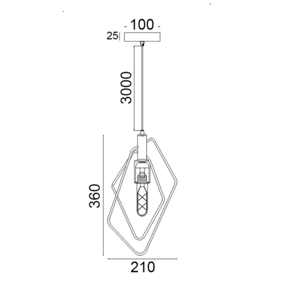 CLA CONTOUR Pendant - 1 Light-CLA Lighting-Ozlighting.com.au