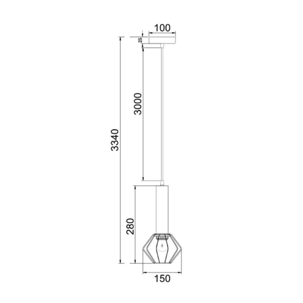 CLA CORAZON Pendant - 1 Light-CLA Lighting-Ozlighting.com.au