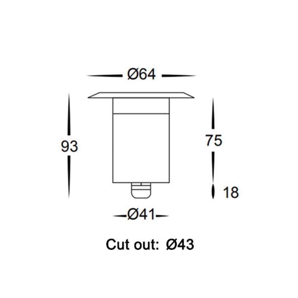 CLA DECK Inground Light - 12V, 3000K/6000K, IP67 - DRIVER REQUIRED-CLA Lighting-Ozlighting.com.au