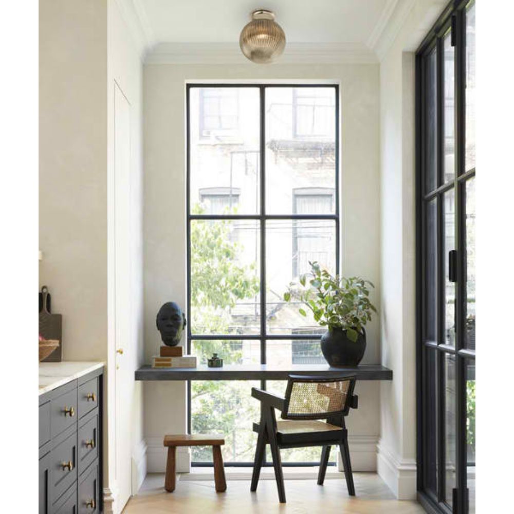 CLA DIYBAT - DIY Batten Fix Holder Cover Large Spherical Ribbed Shape Glass Ceiling Light Shade Only-CLA Lighting-Ozlighting.com.au