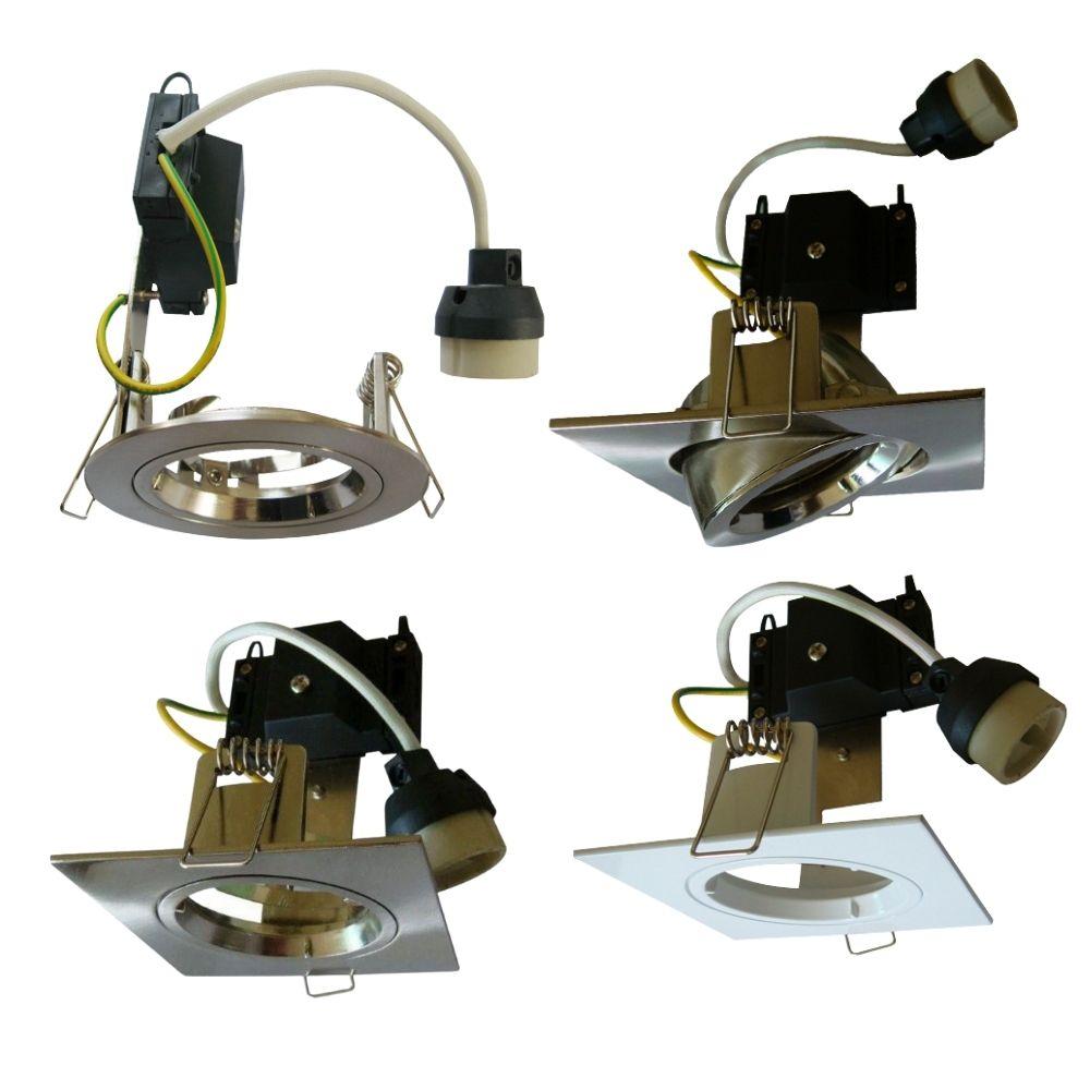 CLA DOWNLIGHT-FRAME Downlight - GU10, Fitting Frame Only, Round/Square-CLA Lighting-Ozlighting.com.au