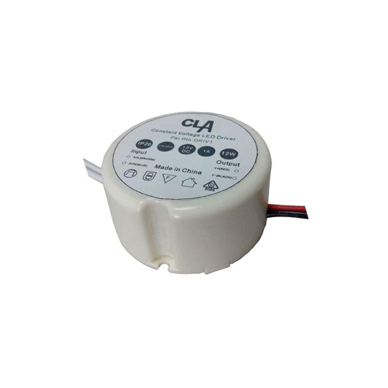 CLA DRIVER - 1-12W Indoor LED Driver 12V (Constant Voltage) IP20 -CLA Lighting-Ozlighting.com.au